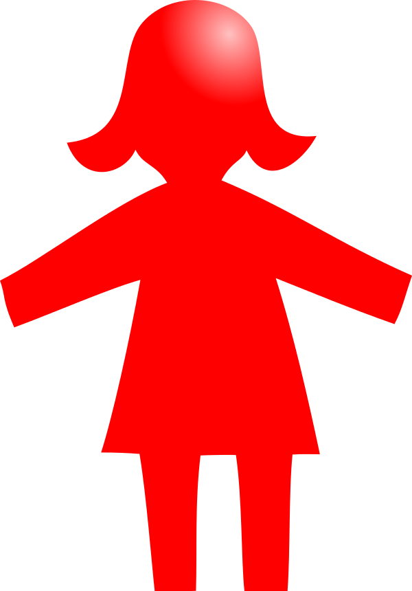 Pictogram woman red.svg